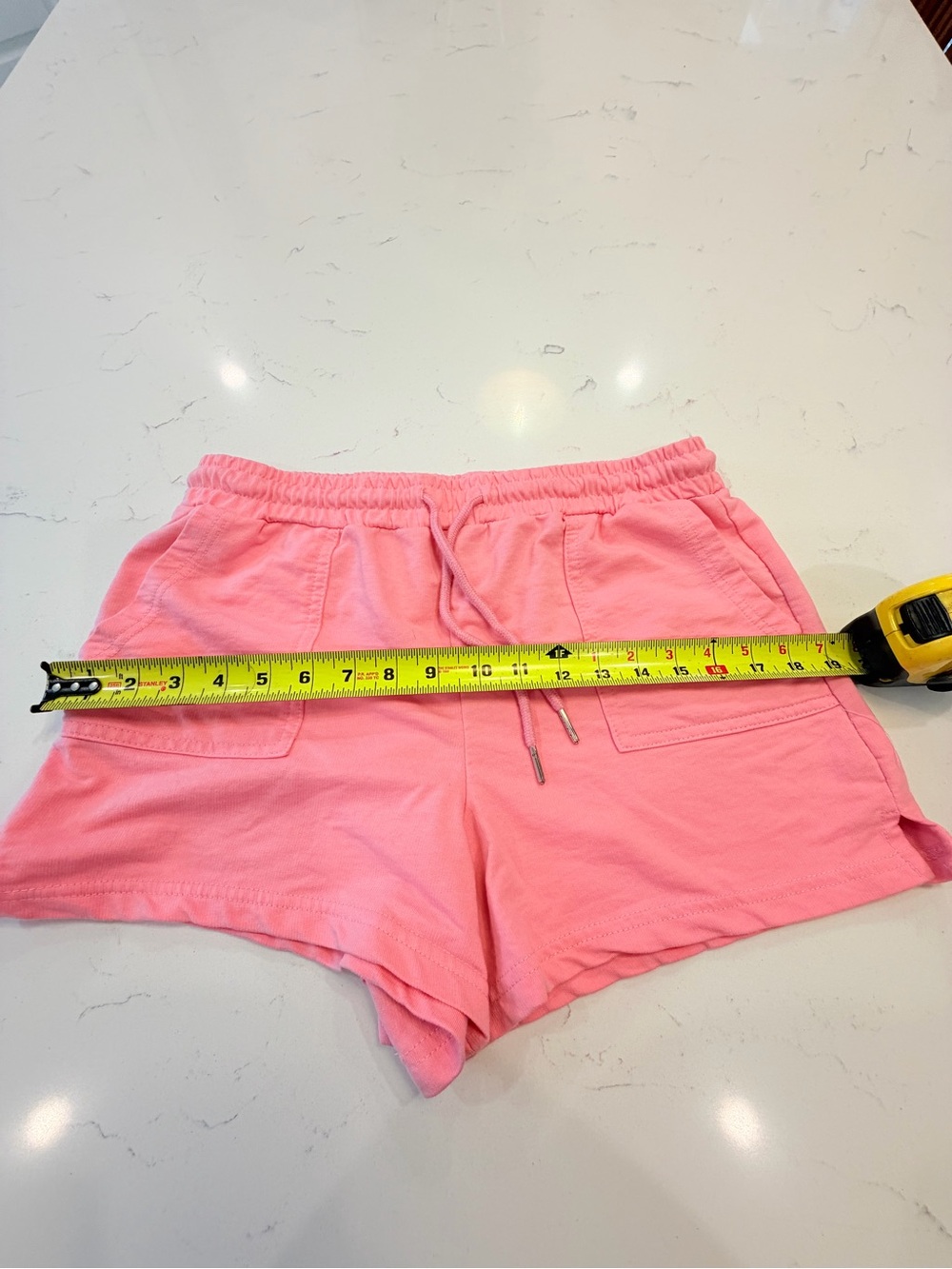 just be Pink Drawstring Athletic Shorts - Picture 7 of 7